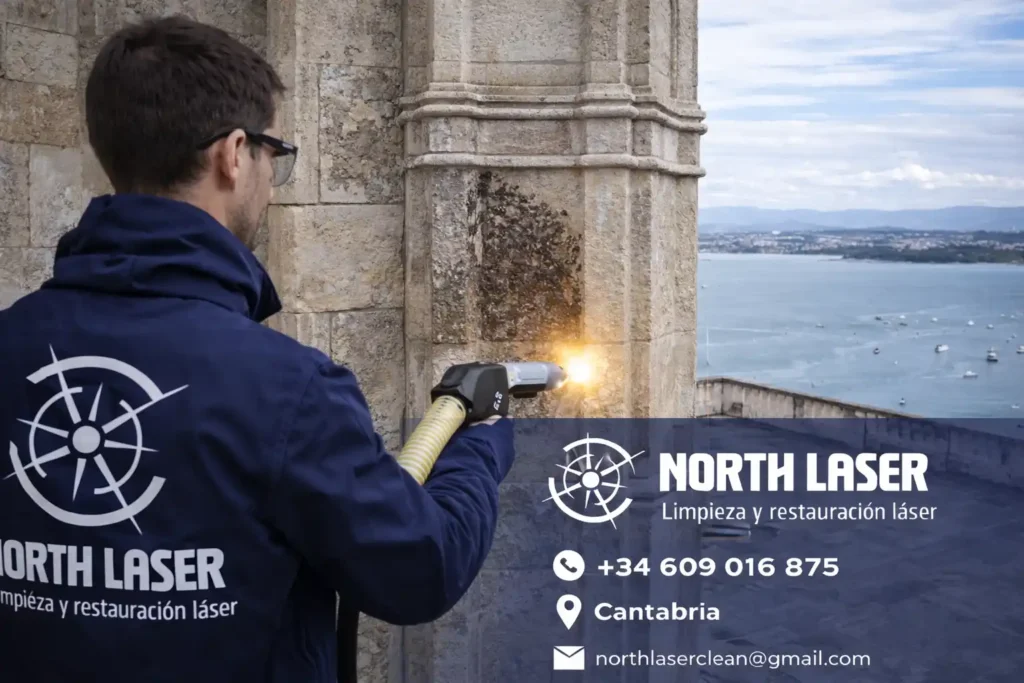 limpieza de piedra en cantabria 2 Limpieza de fachadas en Cantabria con tecnología láser: ventajas reales y riesgos que debes conocer